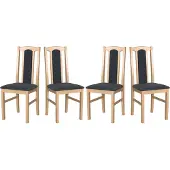 LeafDesign Esszimmerstuhl – Set 4x Bos 7 Sonoma, hygge 96