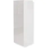 Hajduk furniture Hängeschrank Hochglanz Weiß 105 cm, schmaler Wandschrank Wohnzimmer, Push-to-Open