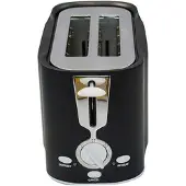 Aiorber 2-Scheiben Toaster mit 6 Bräunungsstufen, Edelstahl, automatischer Pop-up, 850W, multifunktional