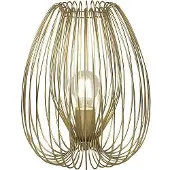 FABAS LUCE Tischleuchte Camp E27 Ø250mm Gold