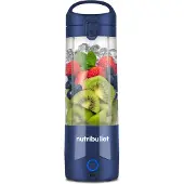 NutriBullet Portable, Sport-Mixer, 0,475 l, Pulsfunktion, Eis-Crusher, Blau, Navy