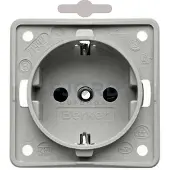 Hager BER B.Mobil Schuko Kombi 0941852506 grau matt