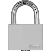 ABUS T65al Padlock Silber