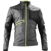 Acerbis Enduro One Motorrad Textiljacke, schwarz/gelb, L