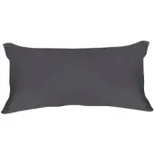 Formesse Bella Donna Jersey Kissenbezug ca. 40x60 cm | anthrazit - grau