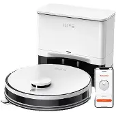 Zaco ILIFE A30 Pro Saugroboter mit Wischfunktion 5000Pa Selbstentleerung App Steuerung 180min