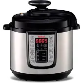 Tefal CY505EE0, 3,8 l, Schwarz, Silber, 24 h, Tasten, 60 kPa, Schwarz, Silber