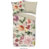 Descanso Duvet cover 155x220 + 1* 80x80 cm - flowers