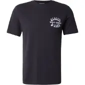 Scotch & Soda Left Chest Artwork Regular-fit T-shirt Black Größe: S | Basic T-Shirts Outlet | Herren | Schwarz
