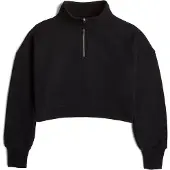 G-Star Cropped Loose Halbreißverschluss-sweatshirt