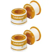 Leukopor 1,25 cmx5 m 2x 2x1 St Pflaster