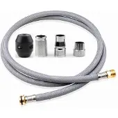 OEM Küchenwasserhahn-adapter - Für Küchenwasserhahn mit abziehbarem Kopf, Chrom