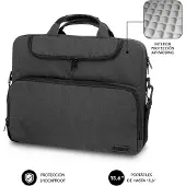 Subblim Maletin Air Padding Laptop Bag 15,6" Dark Grey