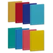 Pigna 00716731R Schachtel mit 5 A5 Notizbüchern Cart