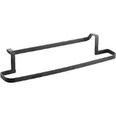 Gravidus Handtuchhalter Schwarz 30x8x5 cm