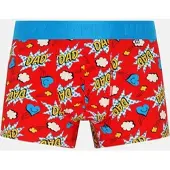 Happy socks Boxershorts Super Dad Short Boxer Herren Red-XL
