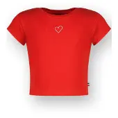 Vingino T-shirt Basic-Crop Rib Tee Mädchen Rot 140