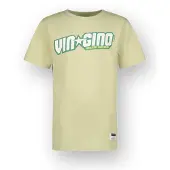 Vingino T-shirt Basic-logo Junge Grün 152