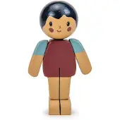 Tender Leaf Toys Tender Leaf Puppenhaus Figur - Mandel Junge Holzspielzeug