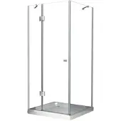Glasdeals Duschkabine RECREO 90 x 90 x 190 cm ohne Duschtasse