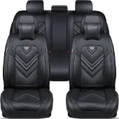 BREMER SITZBEZÜGE Chevrolet Epica Bj 2006-14 kompatible Schonbezüge in Schwarz FSL3