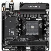 Gigabyte A520I AC Motherboard, AMD, Sockel AM4, AMD Ryzen 3000 Series, Sockel AM4, 64 GB, DDR4-SDRAM