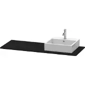 Duravit XS060GR1616 Konsole XSquare m. Ausschnitt rechts