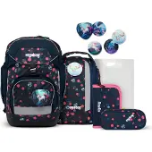 Ergobag Schulranzen Pack Glow weiblich, männlich, uni 310-18907 BLAU/PhantBärsiewelt onesize