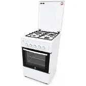 Gasline SHGG5060UW Gas Standherd mit Gasbackofen und Grill, Umluft SHGG5060UW, Weiß, LPG, Erdgas