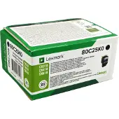 Lexmark Original Toner 802S, Einzelpack, schwarz