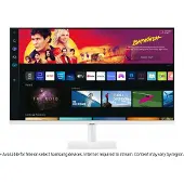 Samsung M70B, 81,3 cm (32"), 3840 x 2160 Pixel, 4K Ultra HD, LCD, 4 ms, Weiß