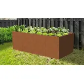 Floraworld Hochbeet klassisch 100 x 200 x 70 cm Cortenstahl