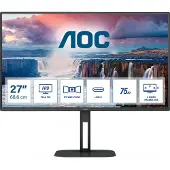 AOC V5 27V5CE/BK, 68,6 cm (27"), 1920 x 1080 Pixel, Full HD, LED, 4 ms, Schwarz