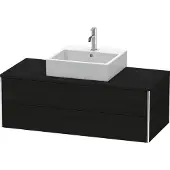 Duravit XSquare Konsolenwaschtischunterbau wandhängend, 2 Schubkästen, 1200x400x548mm, XS491201616