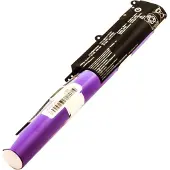 AccuCell Akku passend für ASUS X541, Li-Ion, 10,8V, 2600mAh, 28,1Wh, built-in, ohne Werkzeug