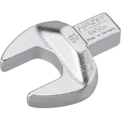 Hazet Einsteck-Maulschlüssel 6450C-18 Einsteck-Vierkant 9 x 12 mm Außen-Sechskant Profil 18