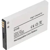 AccuCell Akku passend für Motorola C115, C116, C155, Tchibo 202 56,0 x 35,4 x 6,3mm