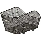 Basil Icon M, Hinten, Fahrradkorb, Stahl, Schwarz, 26 l, 400 mm