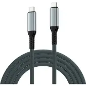 Ewent EC1071, 1 m, USB C, USB C, USB4 Gen 3x2, 40 Gbit/s, Schwarz