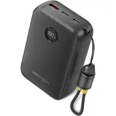 Vention FKBB0-C, 20000 mAh, 3,85 V, Schwarz