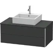 Duravit XSquare Konsolenwaschtischunterbau wandhängend, 2 Schubkästen, 1000x400x548mm, XS491108080