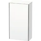 Duravit Halbhochschrank XSquare 50x23,6x89,6cm, T. re, weiß supermatt