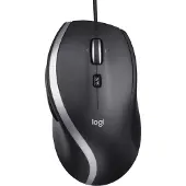 Logitech M500s Kabelgebundene Maus mit fortschrittlicher hyperschneller Scroll- und Kippfunktion, anpassbaren Tasten, hochpräziser Abtastung mit DPI-Schalter, USB-Plug&Play, Schwarz
