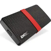 Emtec X200, 512 GB, USB Typ-C, 3.2 Gen 1 (3.1 Gen 1), 450 MB/s, Schwarz, Rot