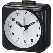 Hama Wecker Reisewecker "A50", Schwarz