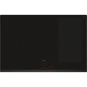 Siemens iQ700 EX851HVC1E, Schwarz, Integriert, 80 cm, Zonen-Induktionskochfeld, Glaskeramik, 5 Zone(n)