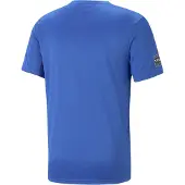 Puma Fit Trainings-T-Shirt Herren blau weiß Gr M