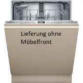 NEFF N 30, Voll integriert, Standardgröße (60 cm), Silber, Weiß, Tasten, Kabellos, LED