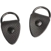 Parat 900017081 Ringkappen-Set für Trageriemen, Schwarz