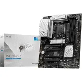 MSI PRO B760-P II, Intel, LGA 1700, Intel Celeron, Intel Core i3, Intel Core i5, Intel Core i7, Intel Pentium Gold, 256 GB, DDR5-SDRAM, 256 GB
